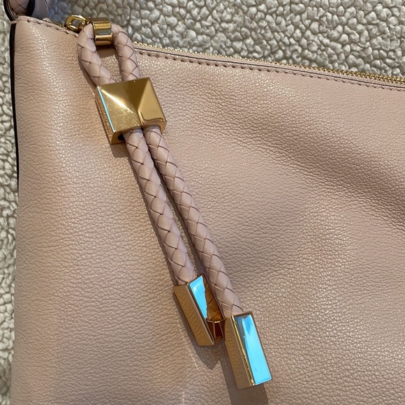 NWT Michael Kors Lexington Large Leather Shoulder Bag, Soft Pink - Picture 5 of 13